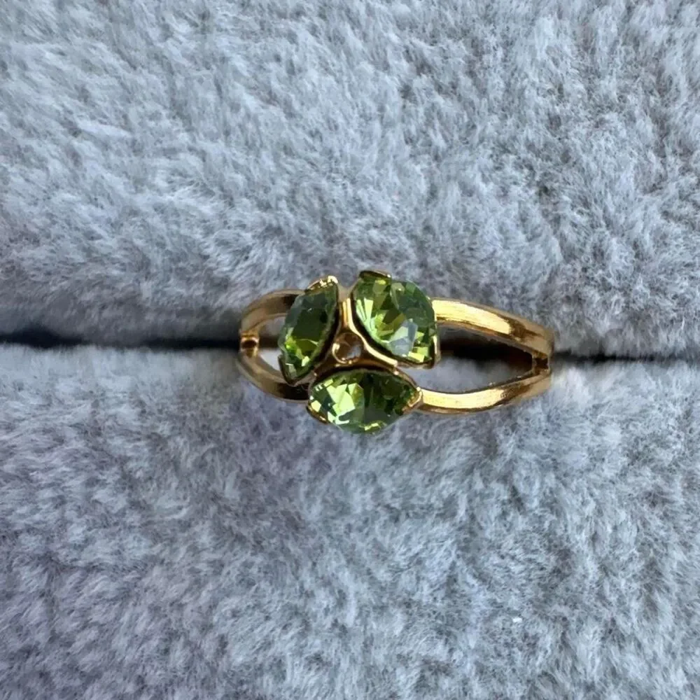 Unbranded Women's Gold and Green Jewellery